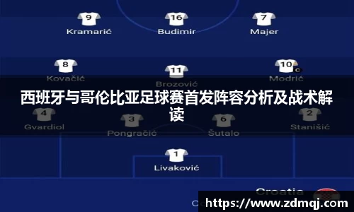 西班牙与哥伦比亚足球赛首发阵容分析及战术解读